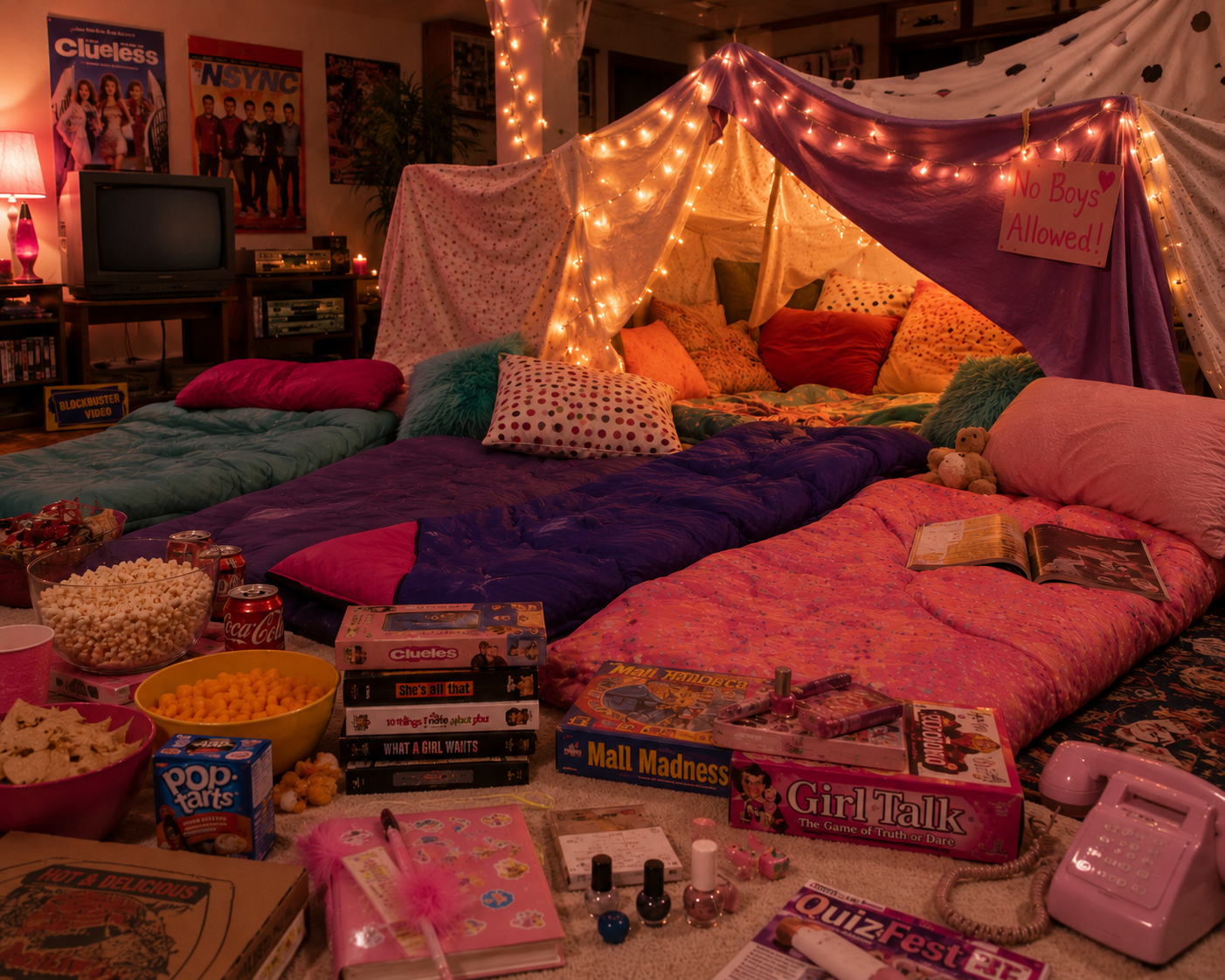 Nostalgia Slumber Party
