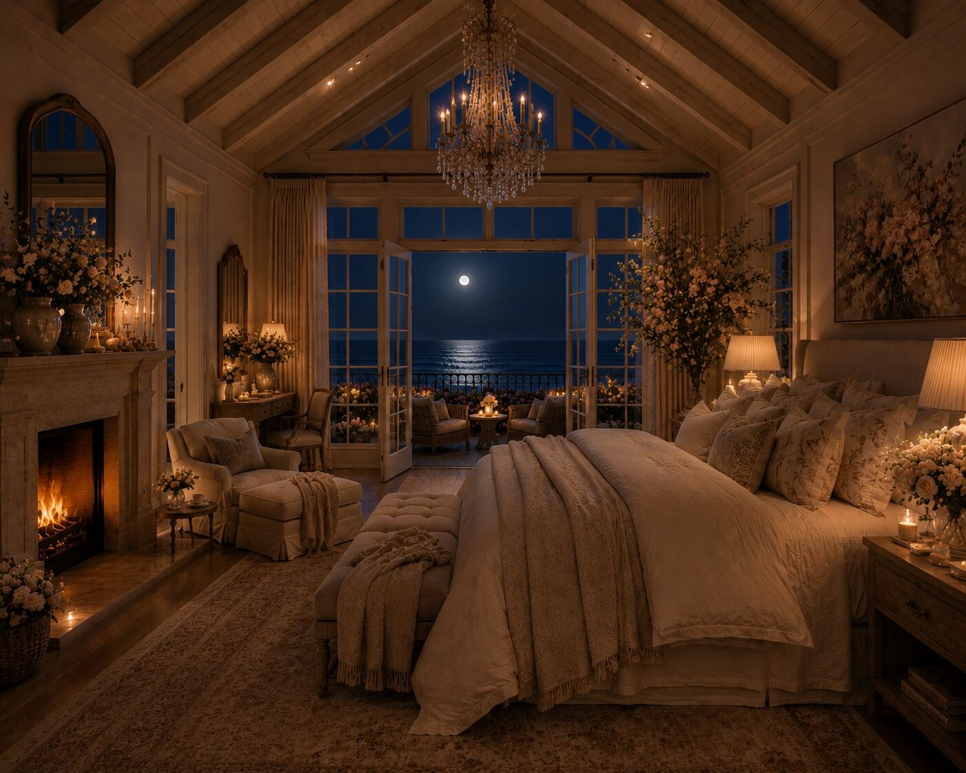 THE PRIMARY BEDROOM